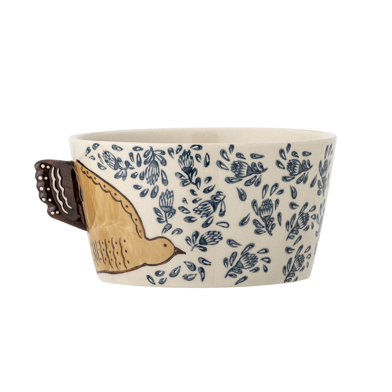 Bol, Bloomingville, Hezha, 13x7 cm, 460 ml, ceramica, natural - imagine 7